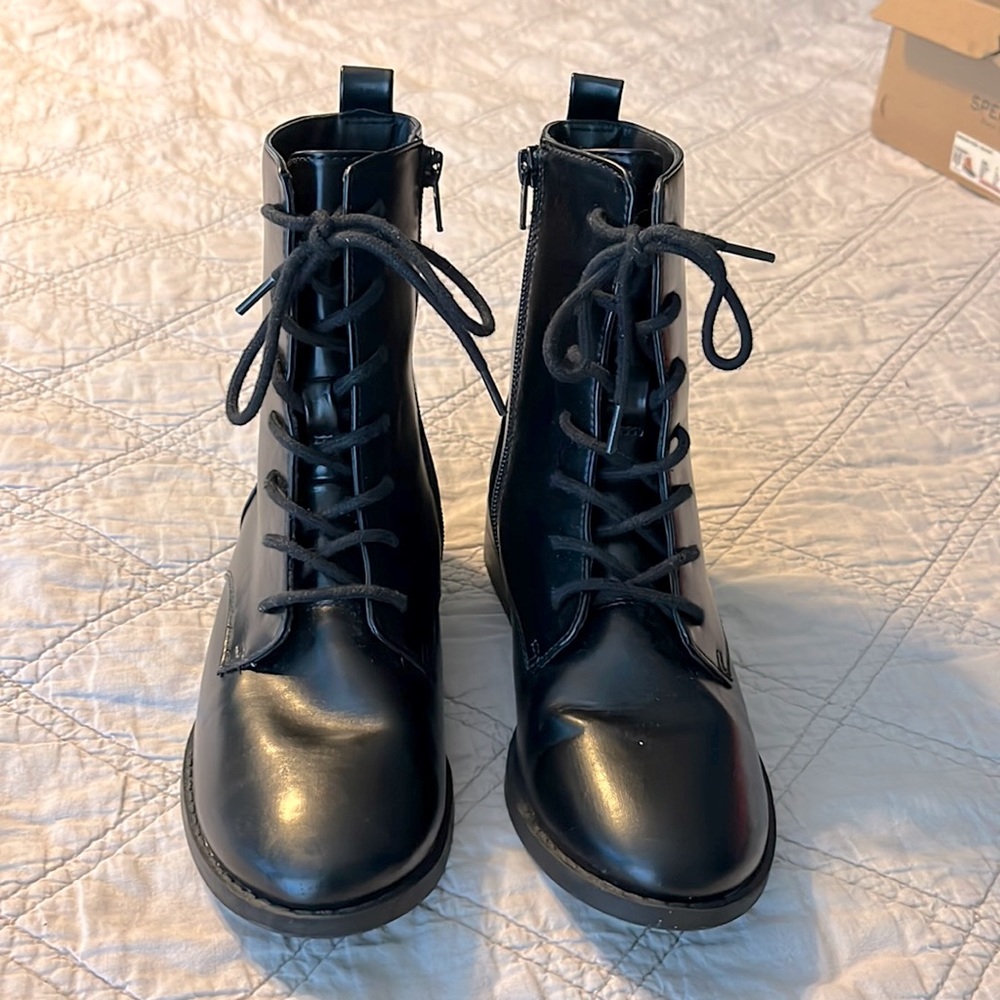 Black boots